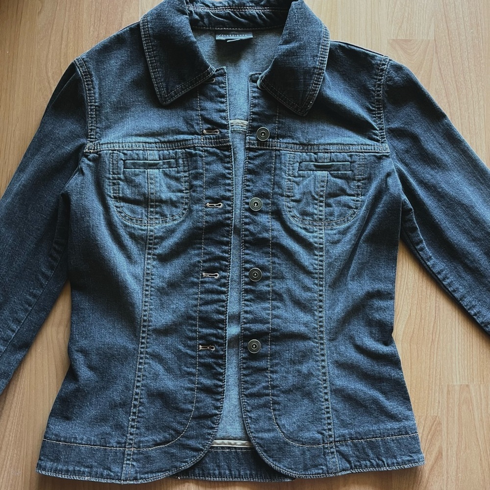 Classiques Entier Dark Denim Jacket - Picture 4 of 9